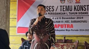 Feri Saputra, Reses di kelurahan Talottenreng.