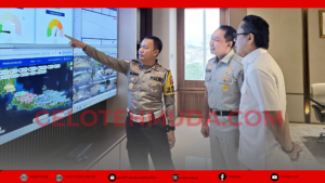 Wamen BUMN, Kakorlantas Polri, dan Dirut Jasa Raharja Pantau Arus Mudik Nataru dari Command Center KM 29 Tol Jakarta-Cikampek