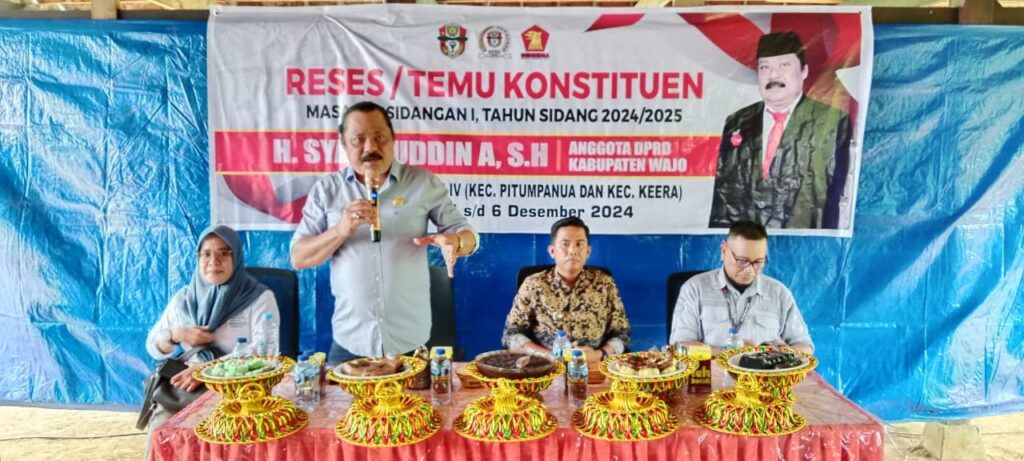 H Syamsuddin Serap Aspirasi Warga Abbanderange, Fokus Infrastruktur dan Kesejahteraan Masyarakat