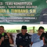 Reses Ketua komisi 1 Dprd wajo, Amshar A.Timbang