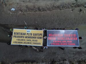 “Morosi melawan, Tuntut PT OSS Hentikan Polusi Batu Bara”