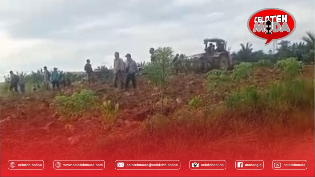 PT Marketindo Selaras Kembali Melakukan Pengusuran Lahan Milik Masyarakat, di Kecamatan Angata Kabupaten Konawe Selatan.