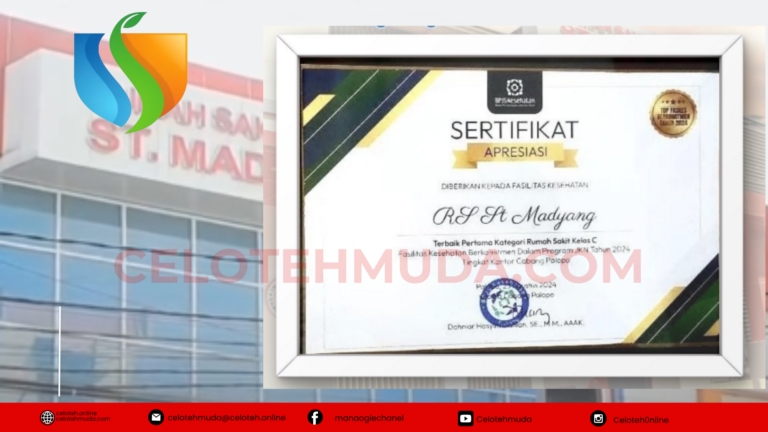 RSU St Madyang Terima Penghargaan dari BPJS Kesehatan tahun 2024