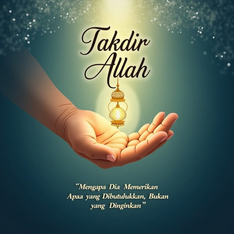 Takdir Allah: Mengapa Dia Memberikan Apa yang Dibutuhkan, Bukan yang Diinginkan?