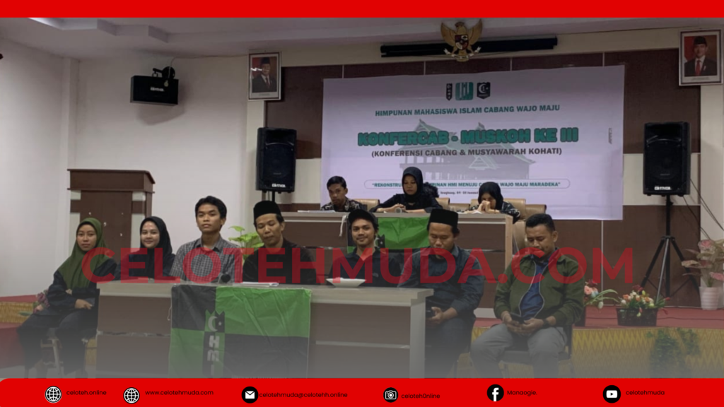 Konfrensi HMI MPO ke 3 Cabang Wajo Maju