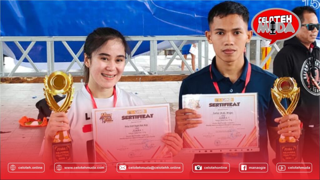 Wajo Raih Juara Umum II Kejurda Seri I Muay Thay Sulsel