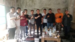 Wakil Ketua DPRD Sulsel Sufriadi Arif Silaturahmi dengan Awak Media di Wajo
