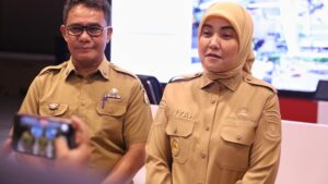 Wakil Wali Kota Makassar Aliyah Mustika Ilham Tinjau Ruangan di Hari Pertama Bertugas