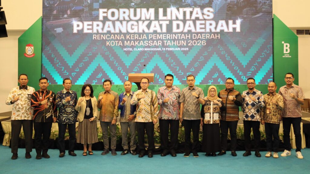 RKPD 2025: Strategi Pemkot Makassar Perkuat Koneksi Antar OPD
