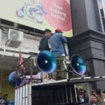 Ratusan Driver Online Gelar Aksi di Kantor Maxim Gowa, Tuntut Penerapan SK Gubernur Sulsel