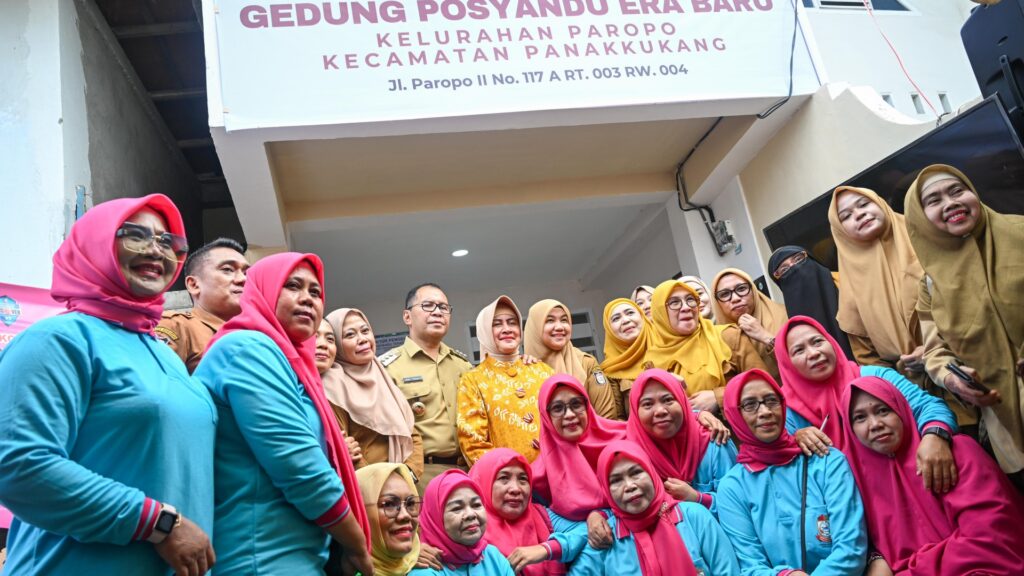Posyandu Era Baru SPM Resmi Hadir di Kelurahan Paropo, Makassar