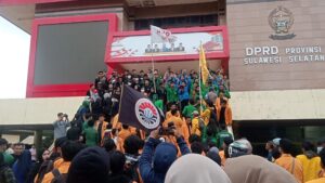 Pemangkasan Anggaran K/L Rp306,69 Triliun Picu Protes Mahasiswa Makassar