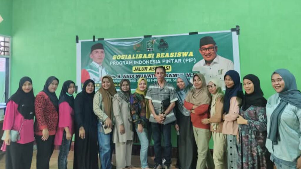 Antusiasme Masyarakat Melonjak! Pendaftar Beasiswa PIP Jalur Aspirasi Andi Muawiyah Ramly (PKB)