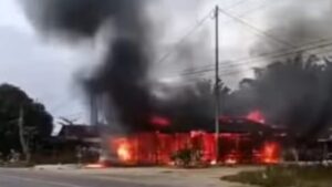 Anak SMP Tewas Terbakar saat Main Ponsel di Duri, Bengkalis