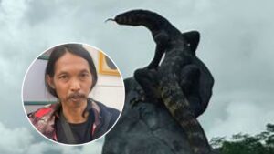 Rejo Arianto, Seniman di Balik Patung Biawak yang Bikin Heboh Warganet