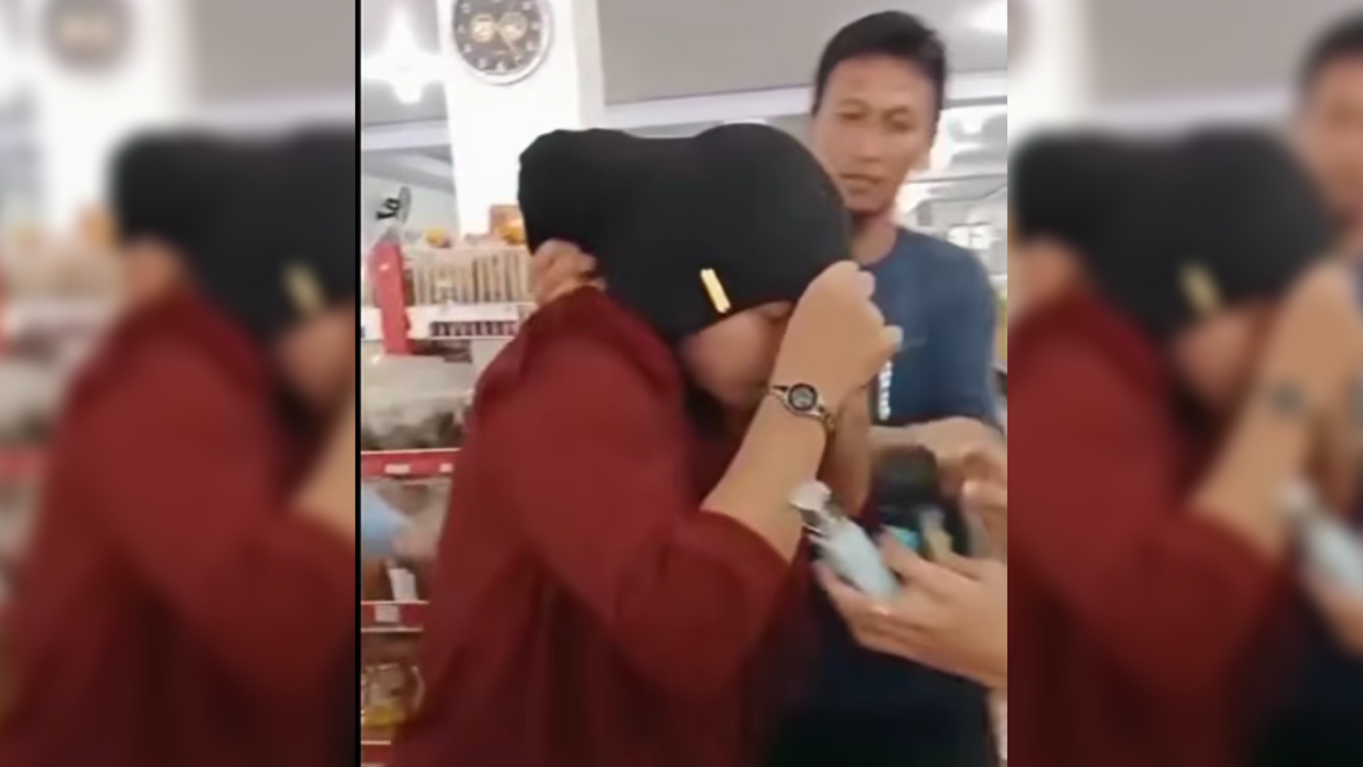 Sembunyikan Barang Curian di Balik Rok, Aksi Wanita Honorer Terekam CCTV Minimarket