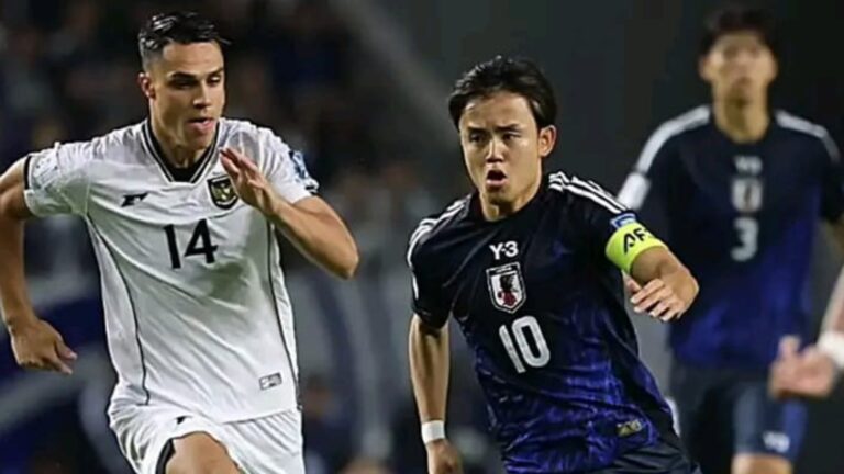 Indonesia Dibungkam Jepang 6-0, Langkah Menuju Piala Dunia Lewat Jalur Playoff