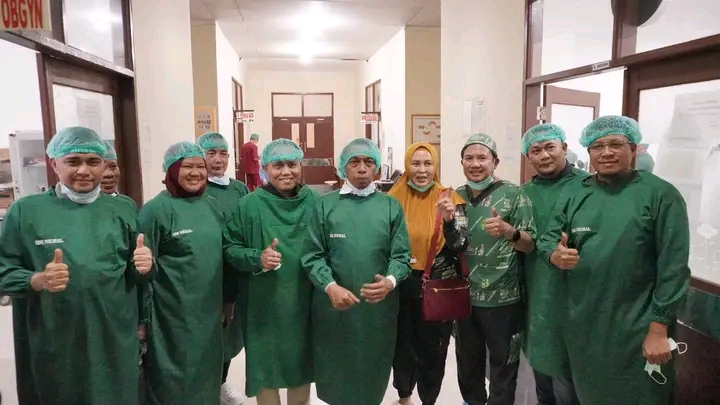 Bupati Sidrap Tinjau Langsung Operasi Bibir Sumbing Gratis di RS Nene Mallomo