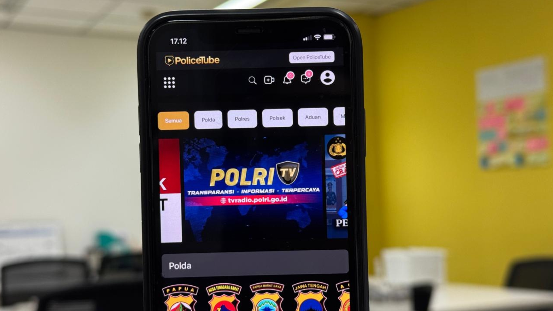Polri Luncurkan PoliceTube, Platform Video Transparansi Publik