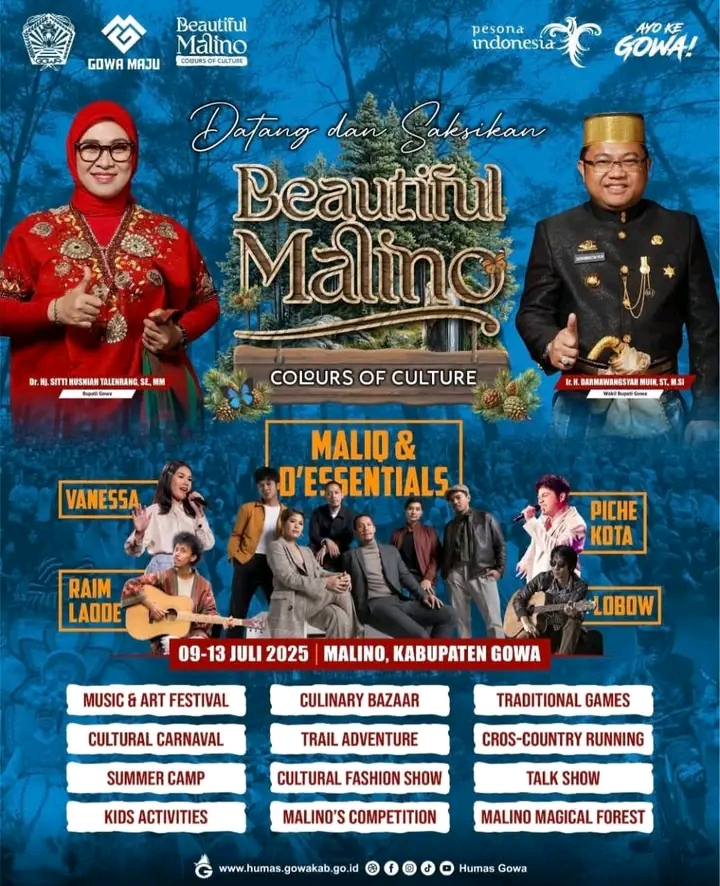 Malino Siap Sambut Festival “Beautiful Malino 2025” Bertema Colours of Culture