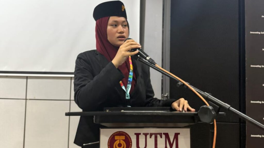 Putri Sufriadi Arif, Tampil Memukau di University Teknologi Malaysia (UTM)