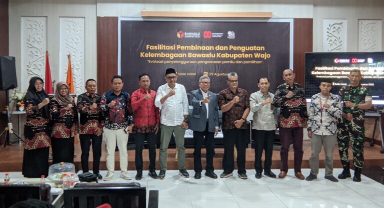 Bawaslu Wajo Gandeng Pemda dan DPR RI, Bahas Jalan Pemilu Bermartabat