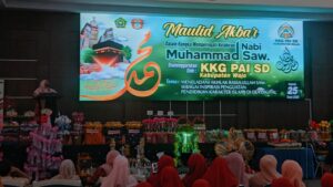 Maulid Akbar KKG PAI Wajo Angkat Isu Pendidikan Karakter Islami di Era Digital