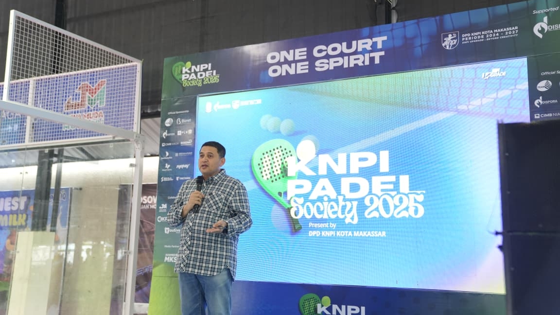 Munafri Sebut Olahraga Padel Jadi Gaya Hidup Baru, Dorong Putaran Ekonomi Makassar
