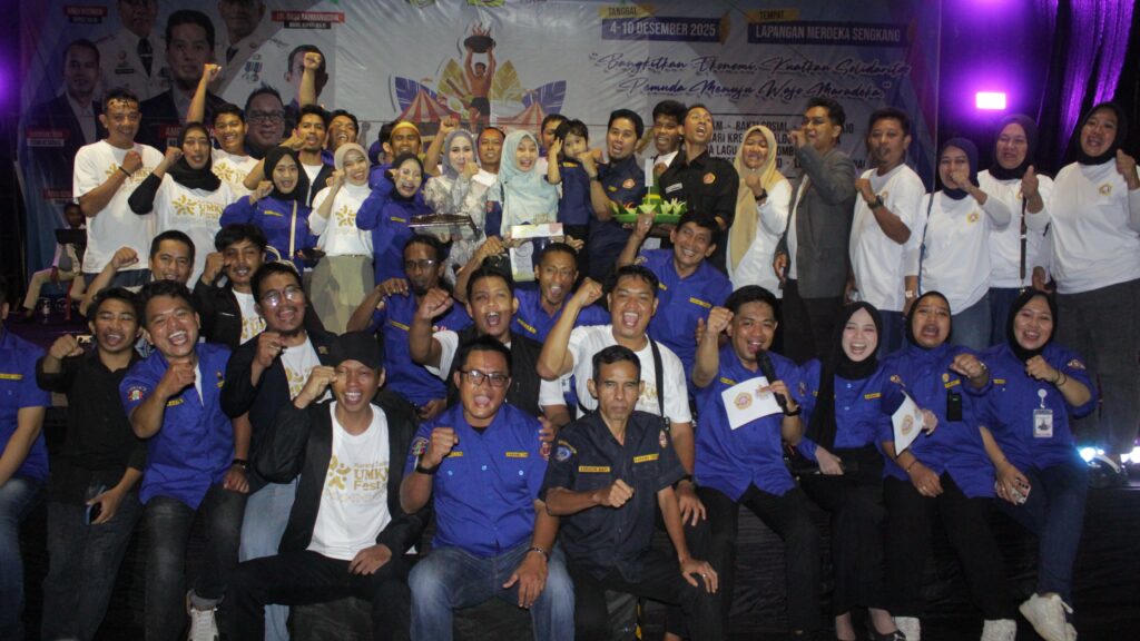 Festival UMKM Karang Taruna Wajo 2025 Catat Perputaran Ekonomi Rp290 Juta dan 21 Ribu Pengunjung