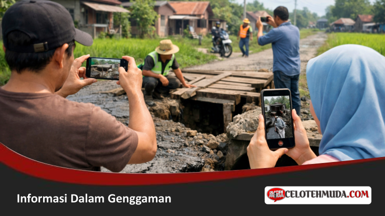 Pemkab Wajo Libatkan Masyarakat dalam Pemantauan Infrastruktur, Foto dan Video Jadi Bukti Lapangan
